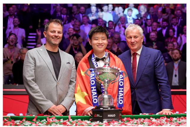 外媒赞赵心童夺冠:超级巨星 中国黄金时代的火花